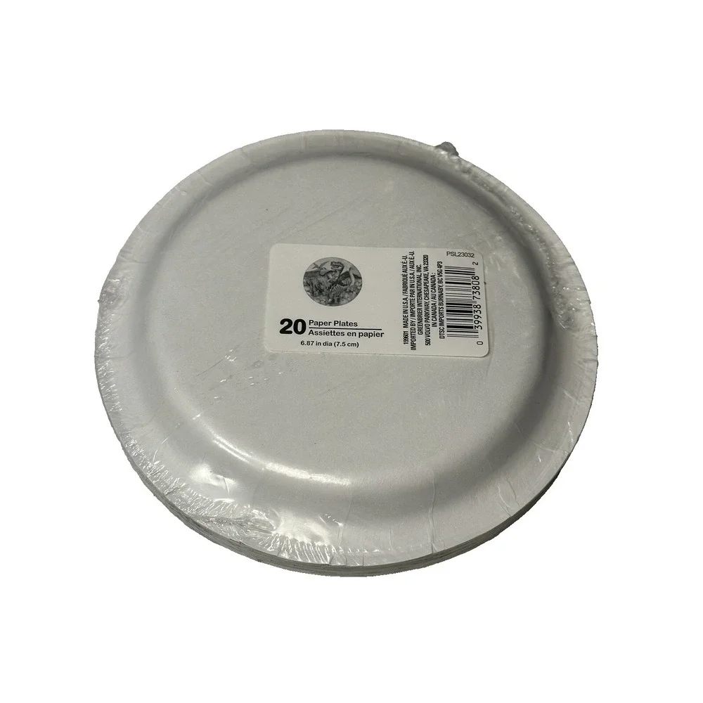 party paper plates dinosaurs 20 count pack 6 inch